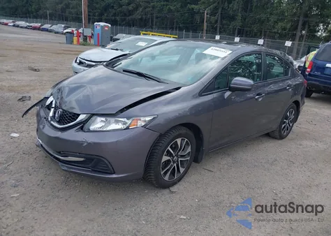 2015 Honda Civic Ex z USA, uszkodzony, nr VIN 19XFB2F83FE244805